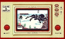 Octopus sur Nintendo Game and Watch